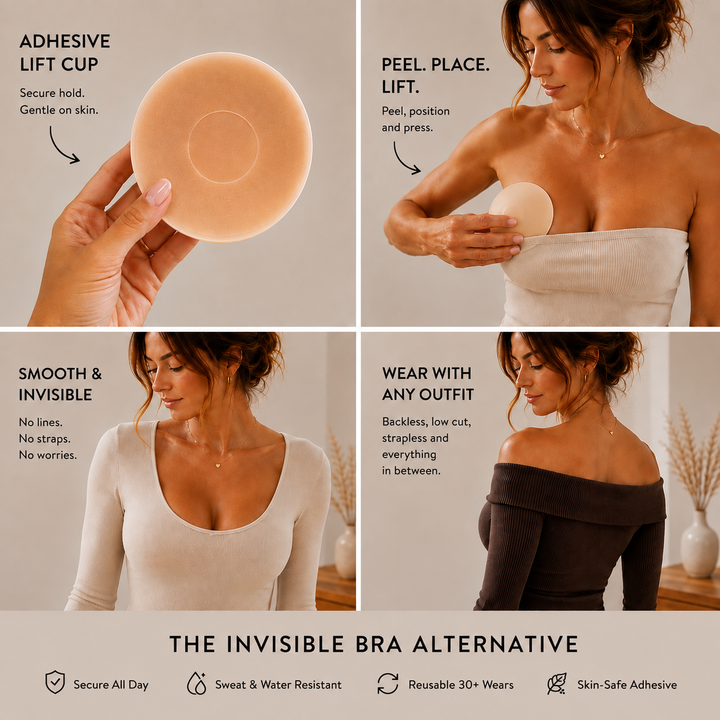 Kurve Cups™ Invisible Adhesive Lift Cups
