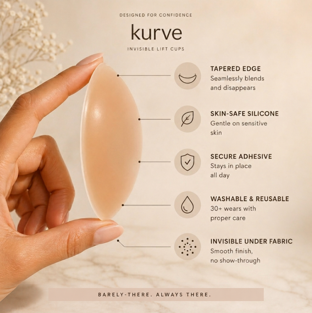 Kurve Cups™ Invisible Adhesive Lift Cups