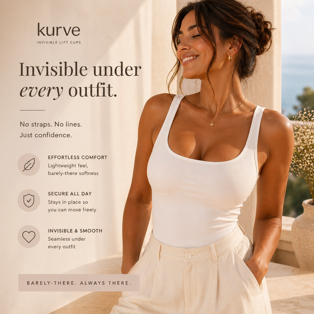 Kurve Cups™ Invisible Adhesive Lift Cups